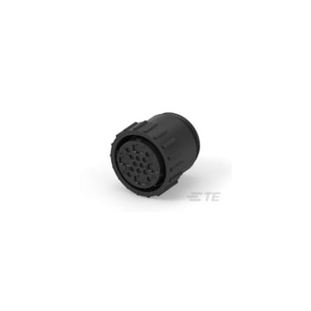 Te Connectivity Circular Connector, 16 Contact(S), Female, Crimp Terminal, Plug 207485-1
